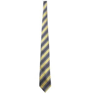 Donald J. Trump Signature Collection Silk Necktie Butter Yellow Gray President